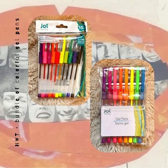 🏷️ assorted colorful writing pens set 0.7mm set of 10 pens - Picture 14 of 14